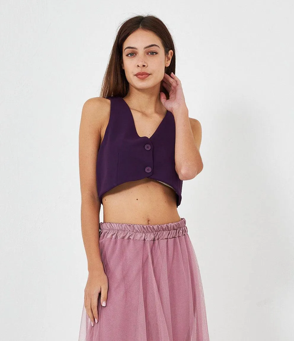 Gilet crop