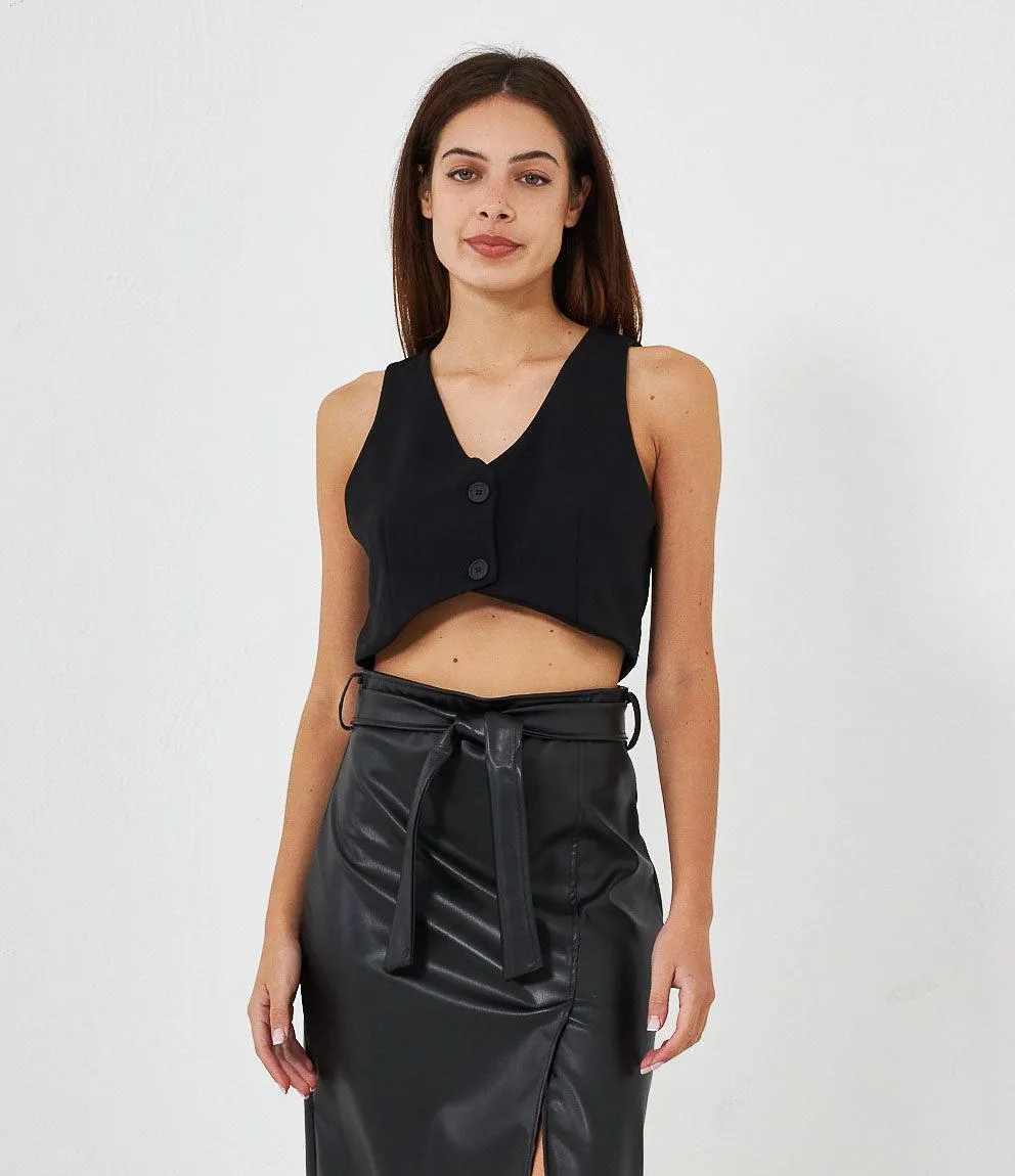 Gilet crop