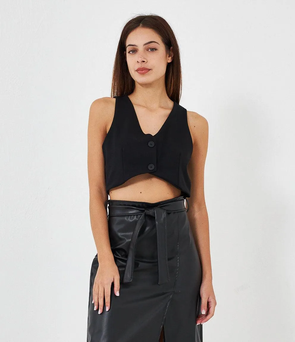 Gilet crop