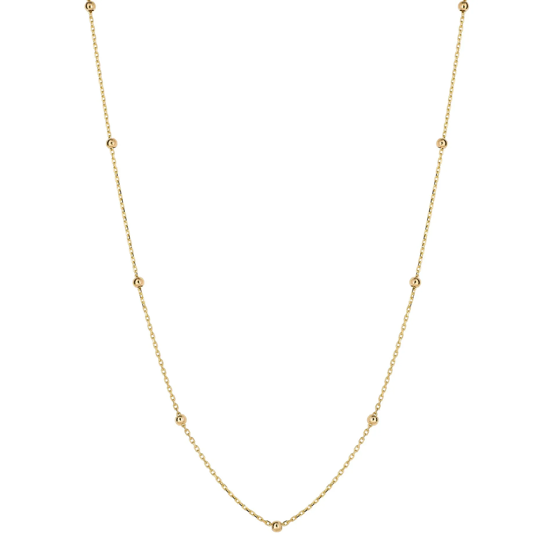 Gold Ball Fine Chain