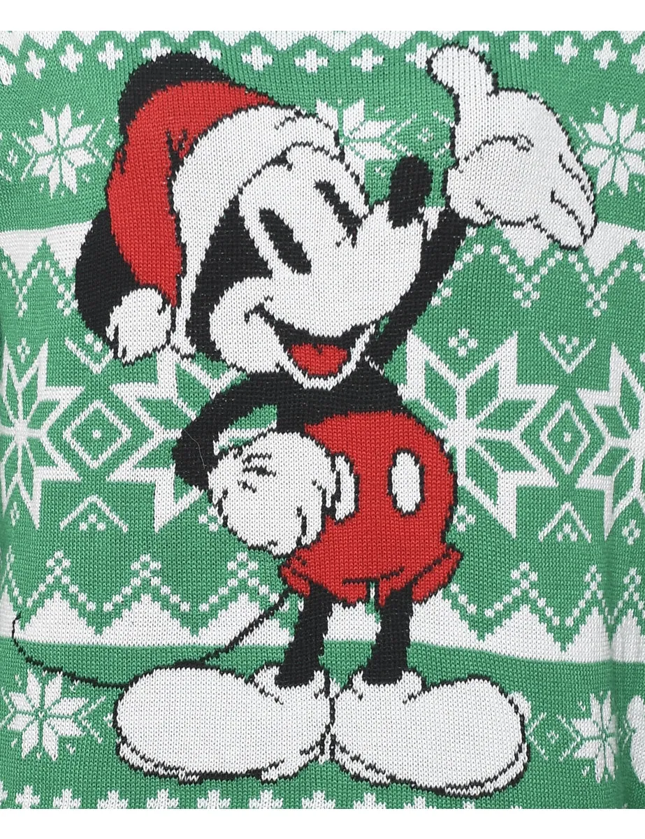 Green Christmas Jumper - XL