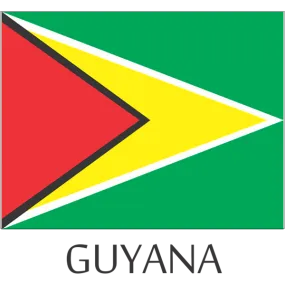 Guyana HH Sticker Decal