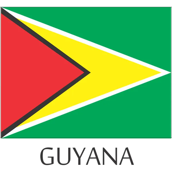 Guyana HH Sticker Decal