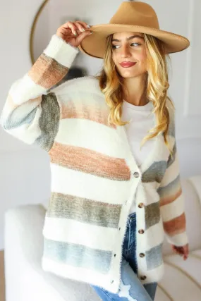Haptics | Soft Fuzzy Sweater Cardigan | Rubies   Lace