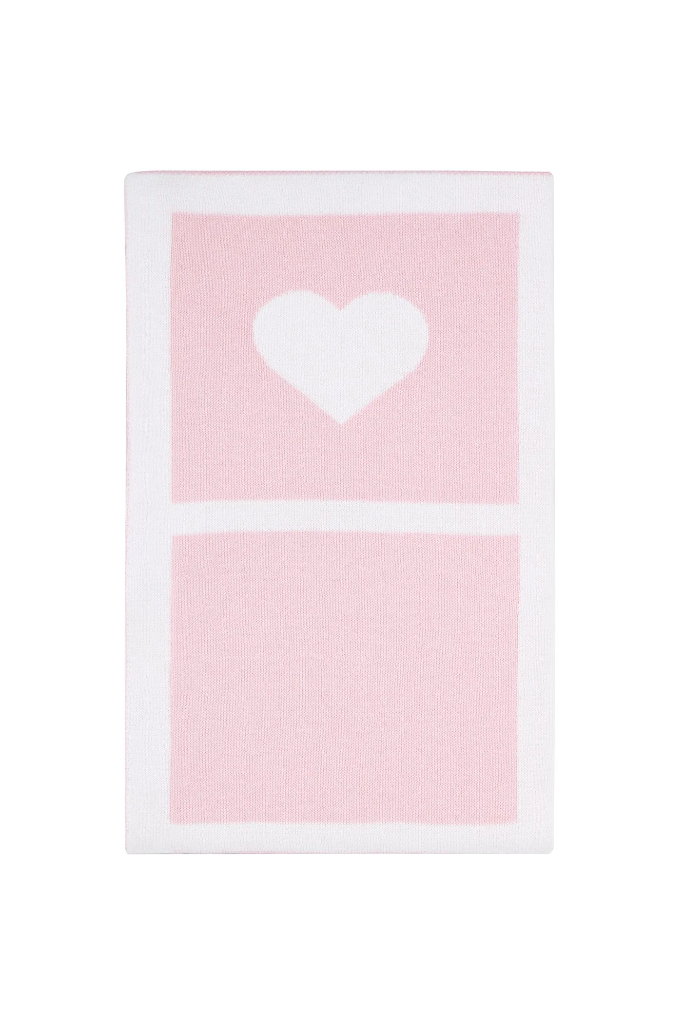 Heart Knit Blanket