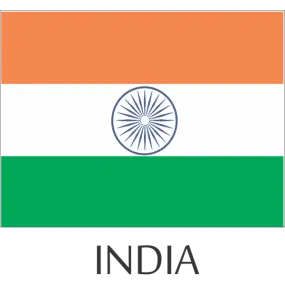 India HH Sticker Decal