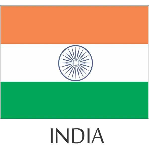 India HH Sticker Decal