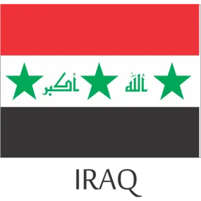Iraq HH Sticker Decal
