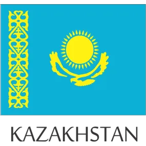 Kazakhstan HH Sticker Decal