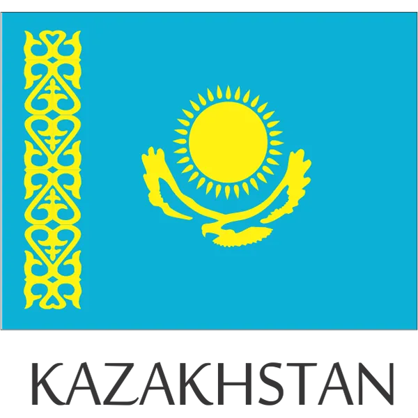 Kazakhstan HH Sticker Decal