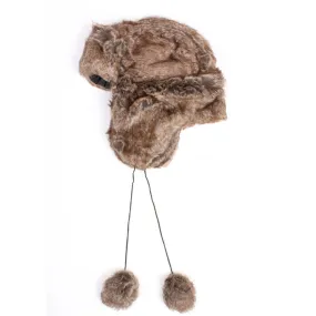 Large Faux Fur Trooper Trapper Hat