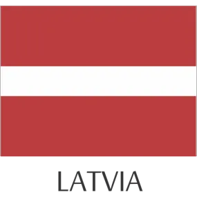 Latvia HH Sticker Decal