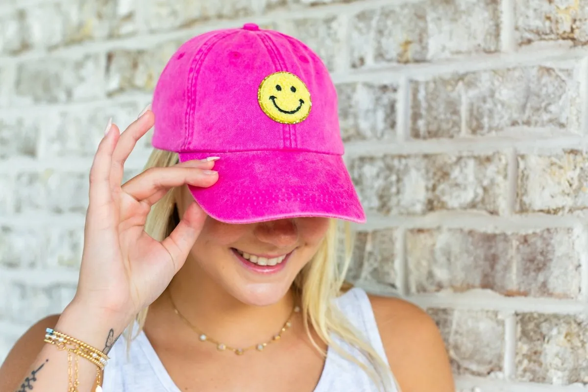 Letter Patch Icon Baseball Hat