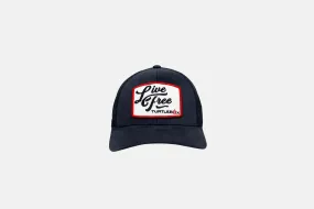 Live Free Patch Blue Hat