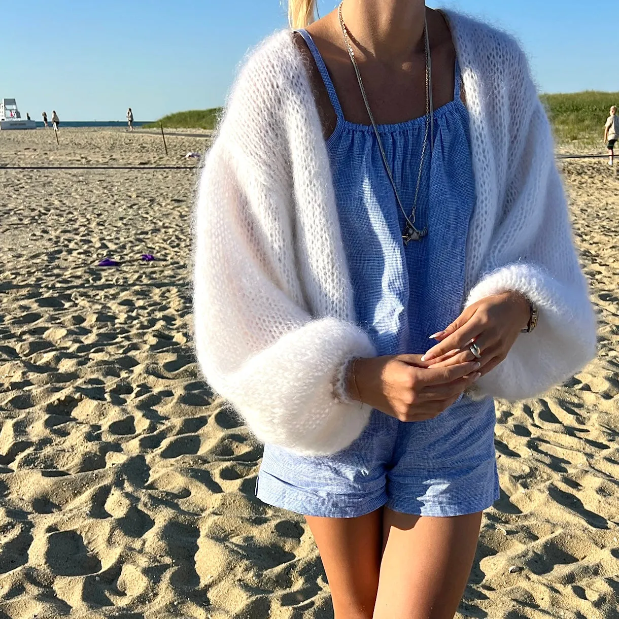 Lizzie Cardigan - Light Cream
