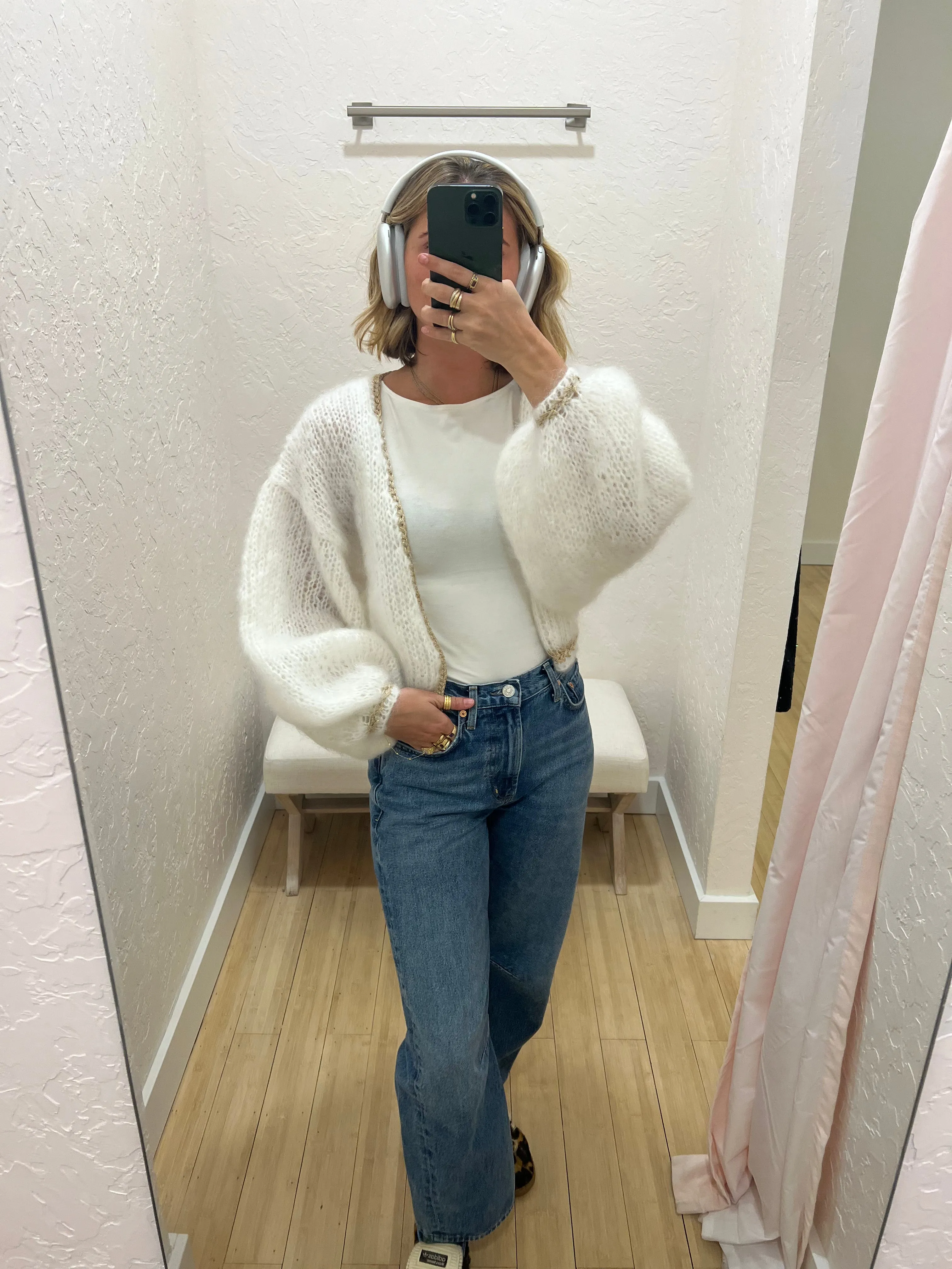 Lizzie Cardigan - Light Cream