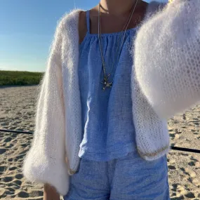 Lizzie Cardigan - Light Cream