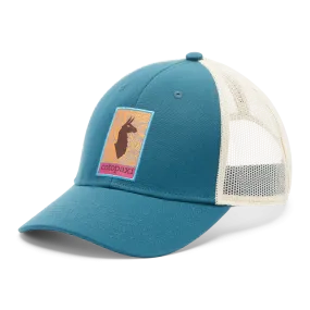 Llama Map Trucker Hat