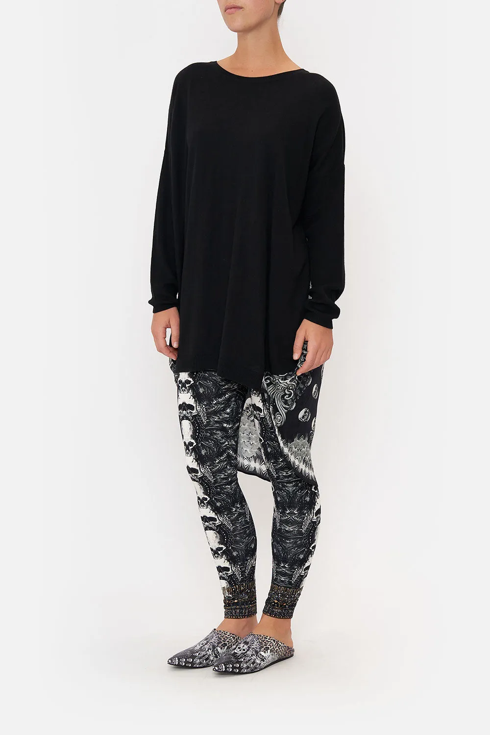 LONG SLEEVE JUMPER WITH PRINT BACK ORDER OF DISORDER
