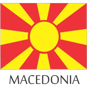 Macedonia HH Sticker Decal