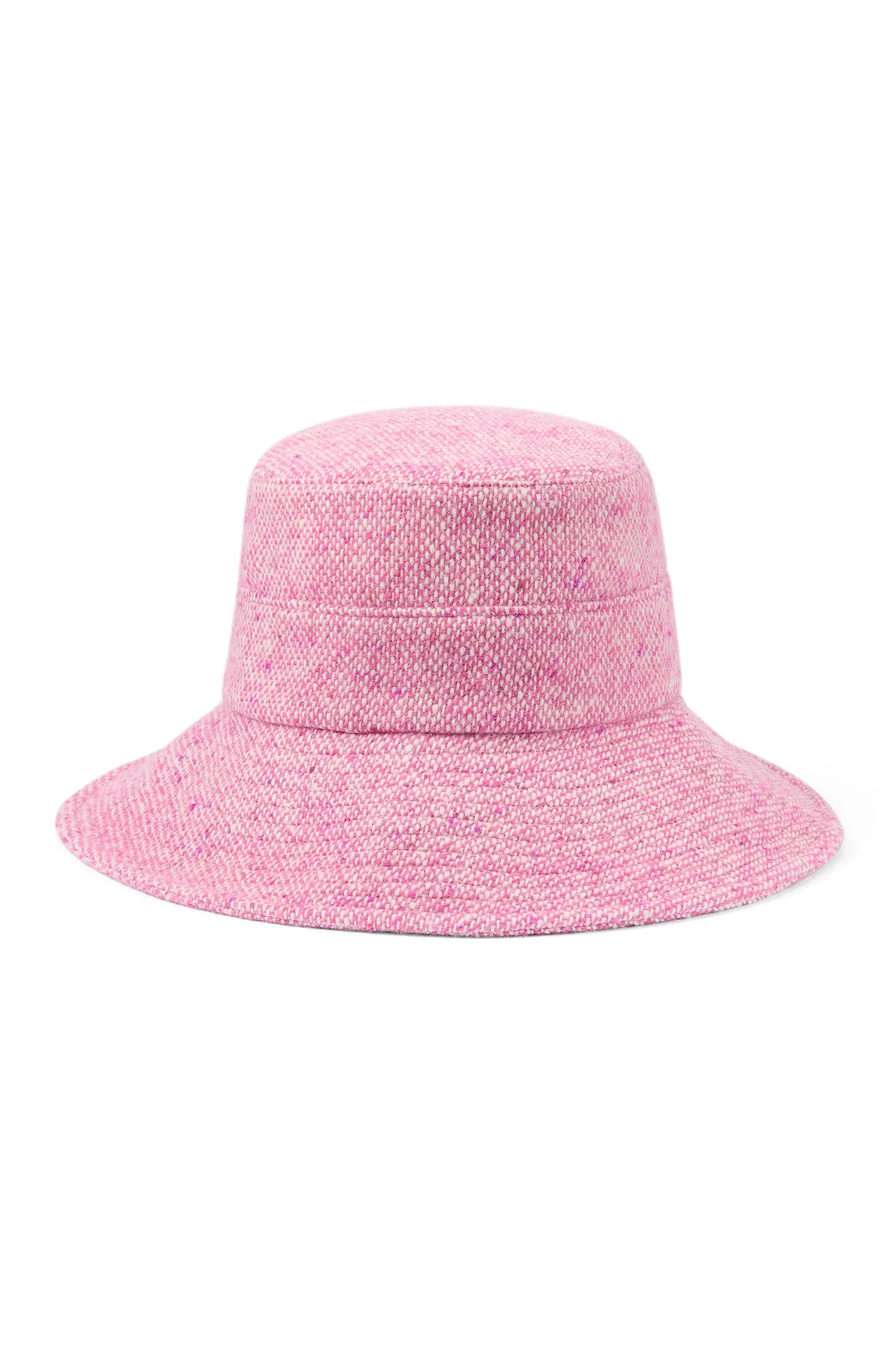 Margot Pink Tweed Hat