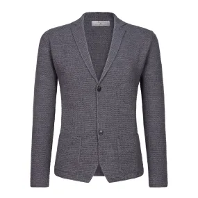 MCKINNON & CO X FERRANTE Buttoned Wool Cardigan GREY
