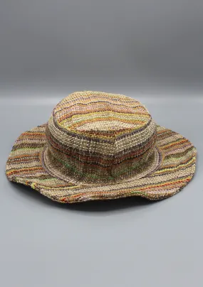 Multicolor Stylish Summer Hemp Hat