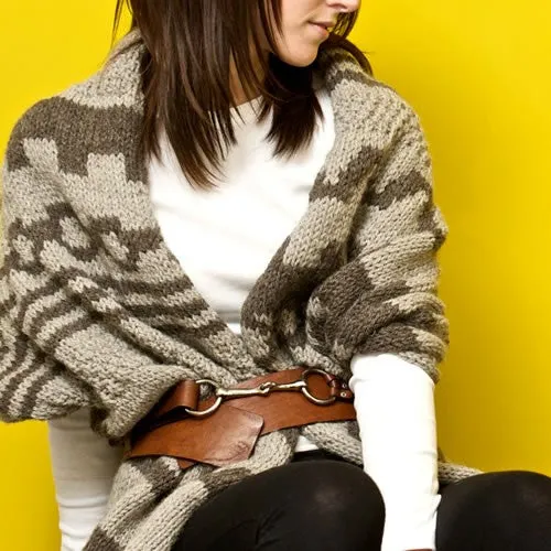 Navajo Cardigan Knitting Pattern