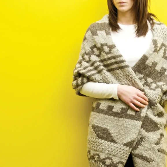 Navajo Cardigan Knitting Pattern
