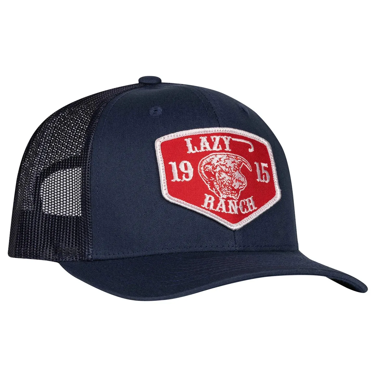 Navy & Navy Red Ranch