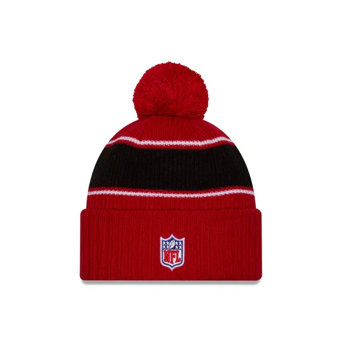 New Era San Franciso 49ers Cold Weather Spory Pom Knit Beanie