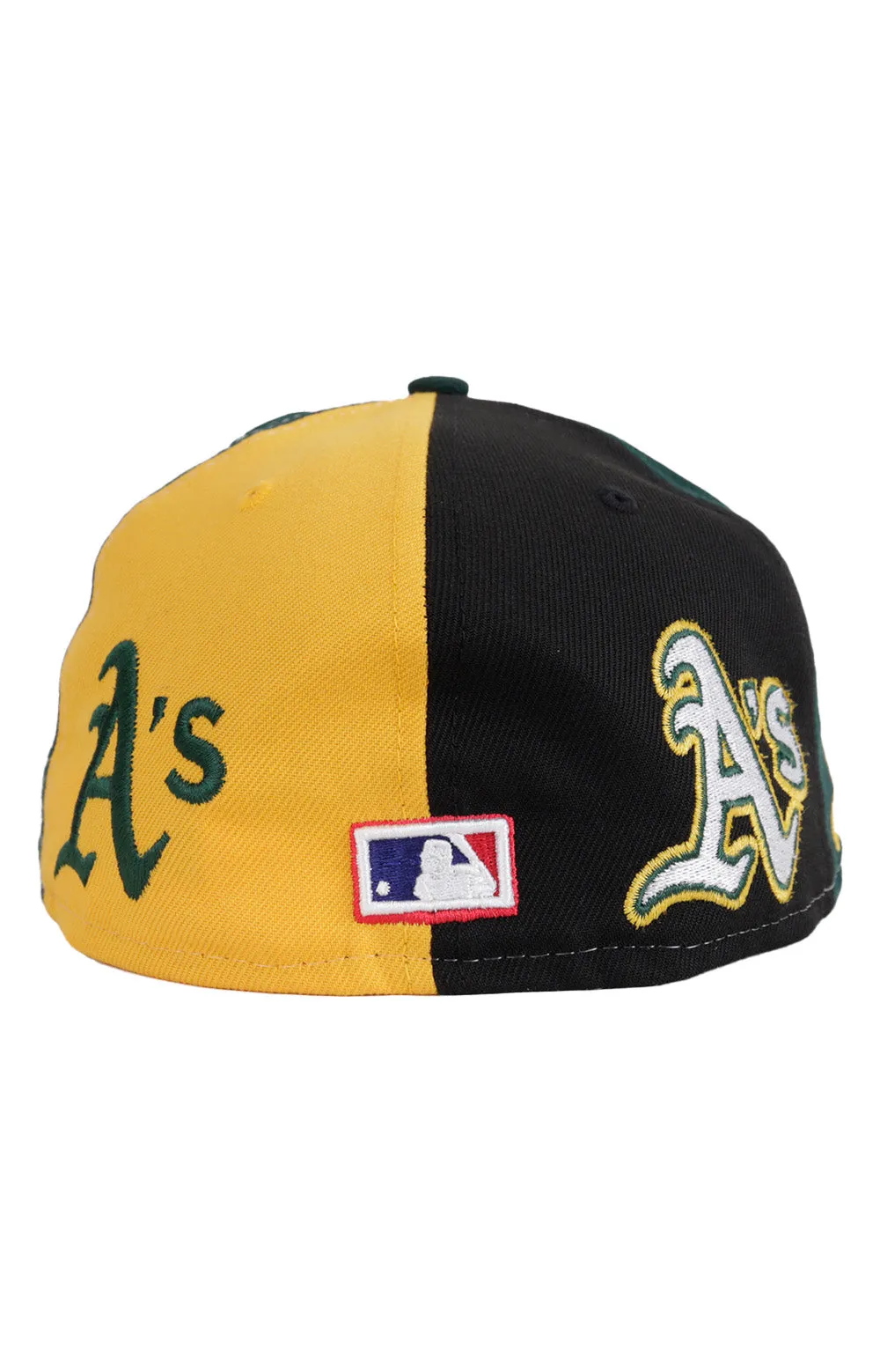 Oakland Athletics Pinwheel Design 59FIFTY Fitted Cap
