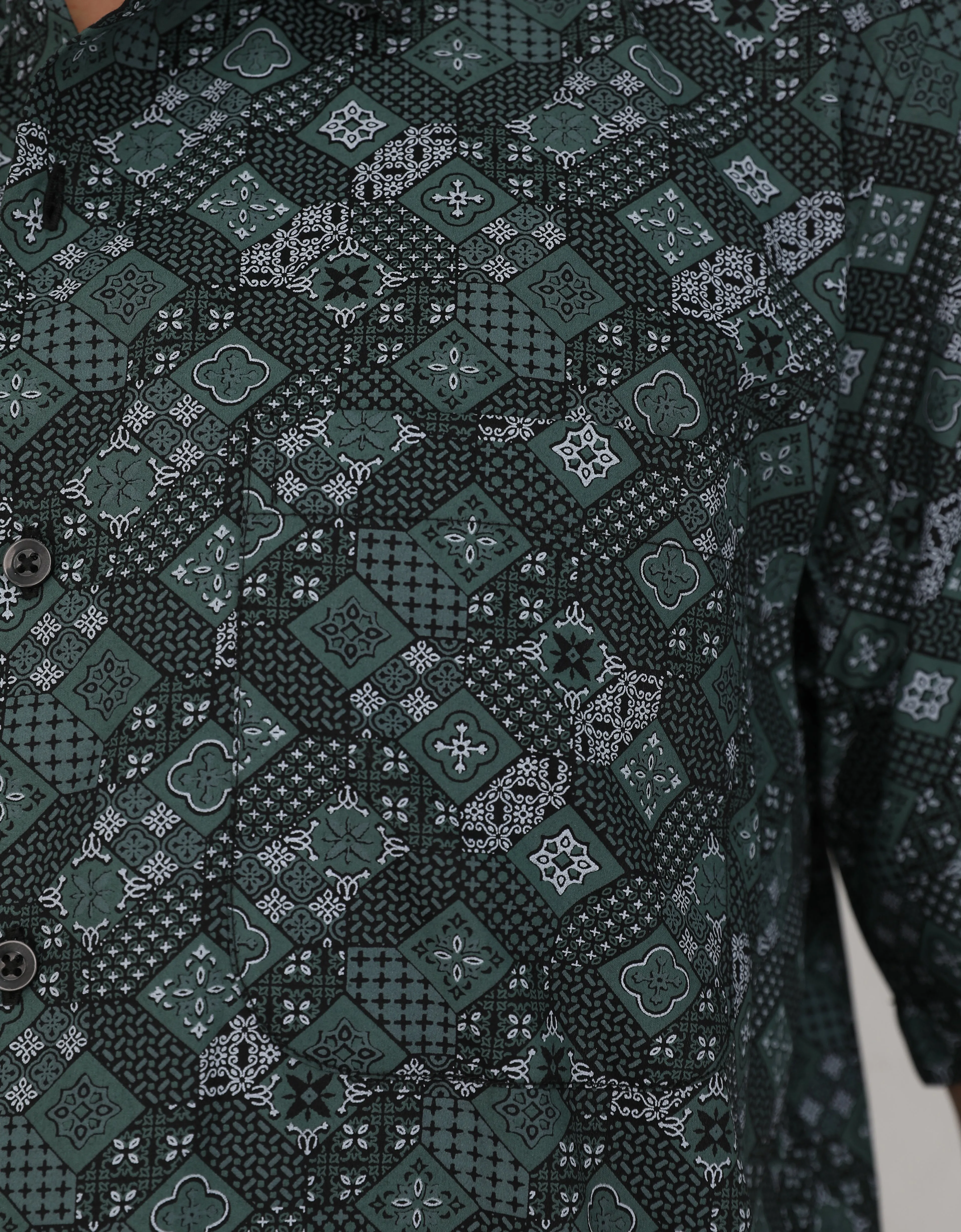 OLIVER SHIRT (DARK MINT)