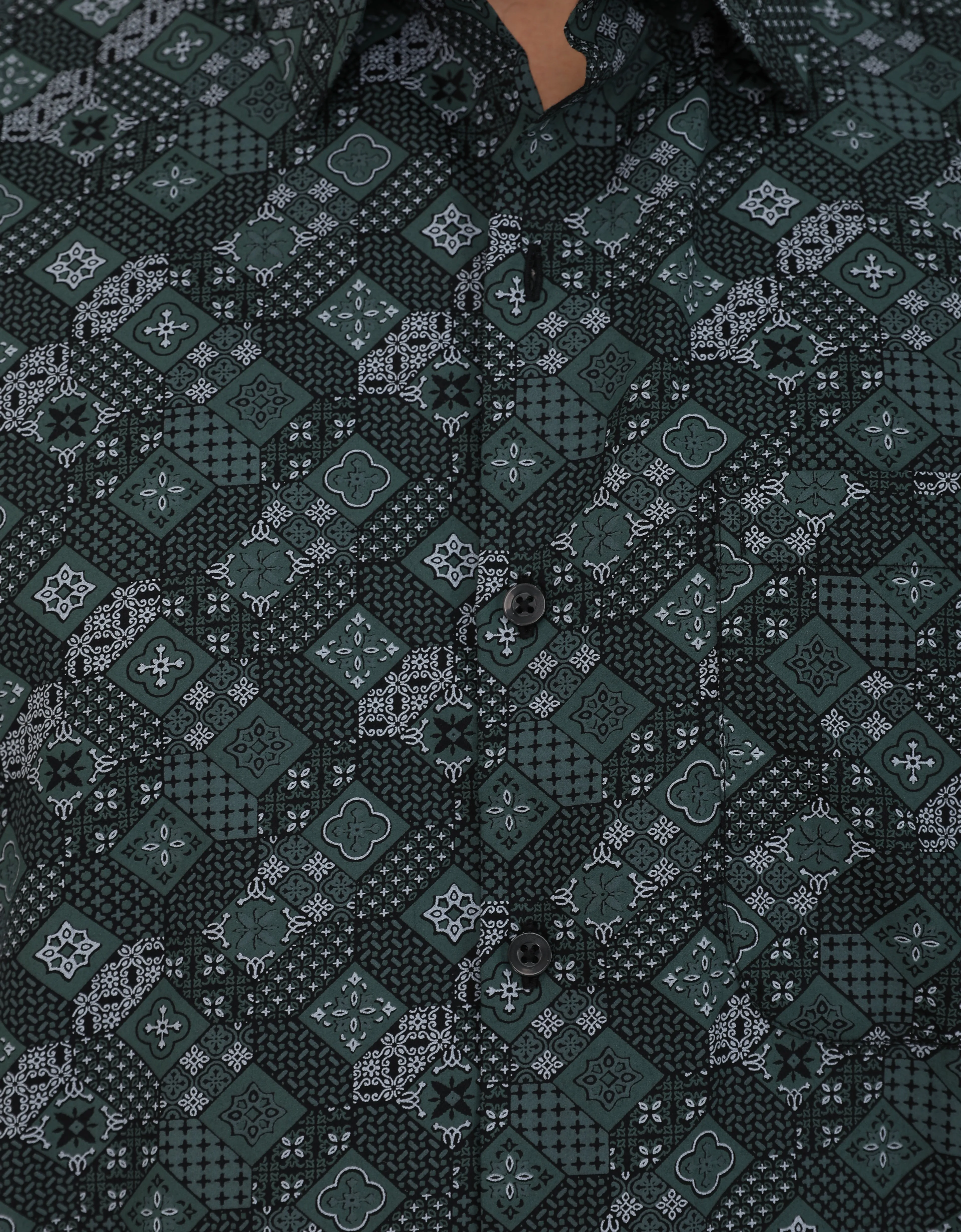 OLIVER SHIRT (DARK MINT)