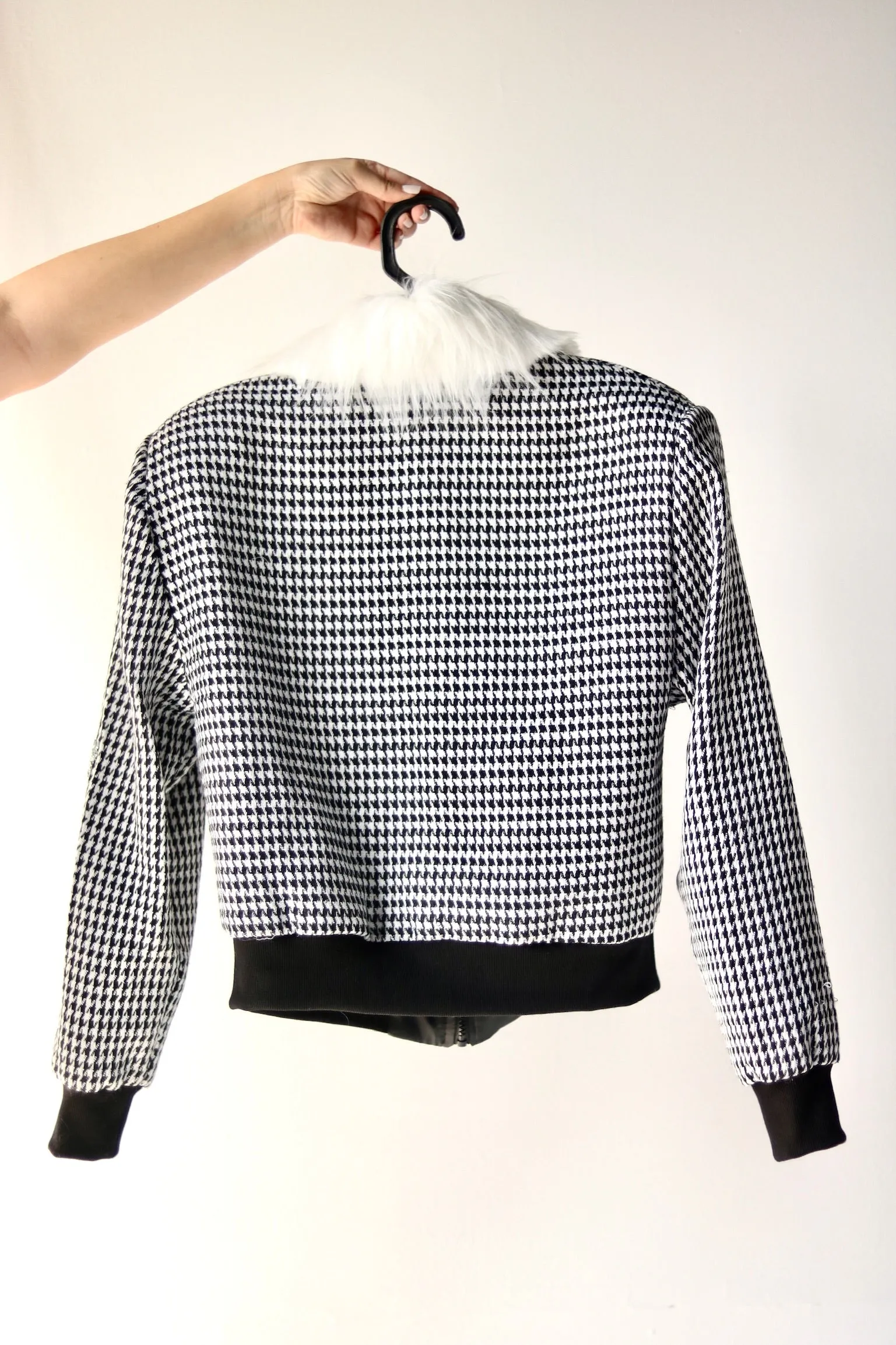 Plaid Bomber Jacket
