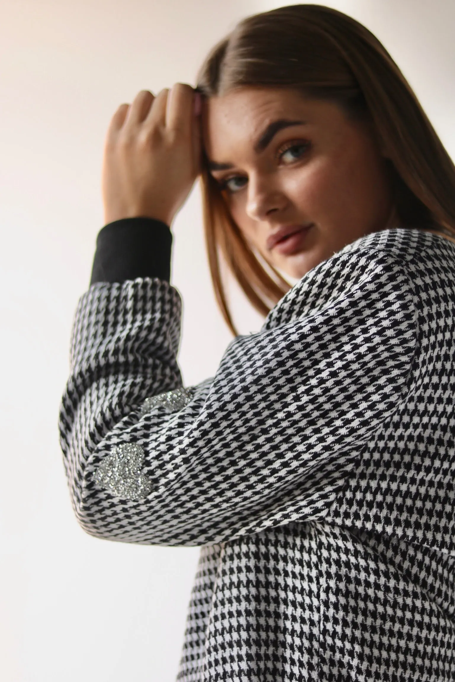Plaid Bomber Jacket
