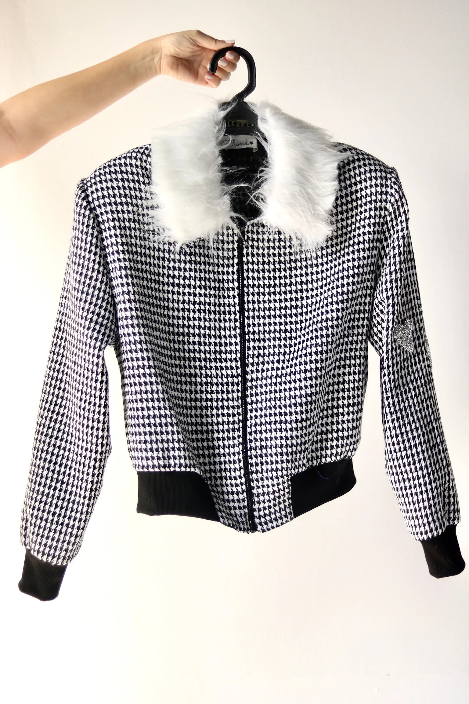 Plaid Bomber Jacket
