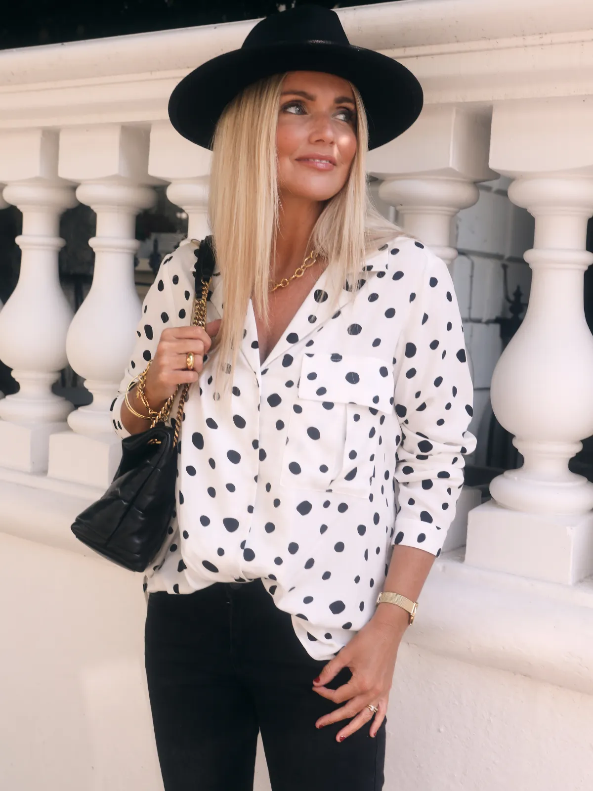 Porter Black Fedora Hat