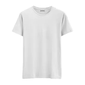 Regular Basic Tshirt - Beyaz