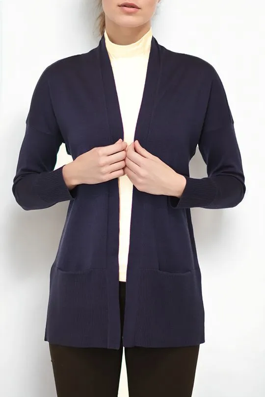 Ribbed Knit Cardigan