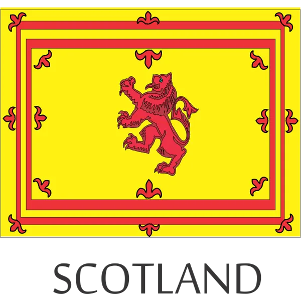 Scotland Old HH Sticker Decal