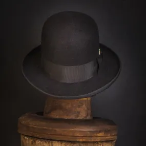 Serenade Felt Bowler Fedora In Black