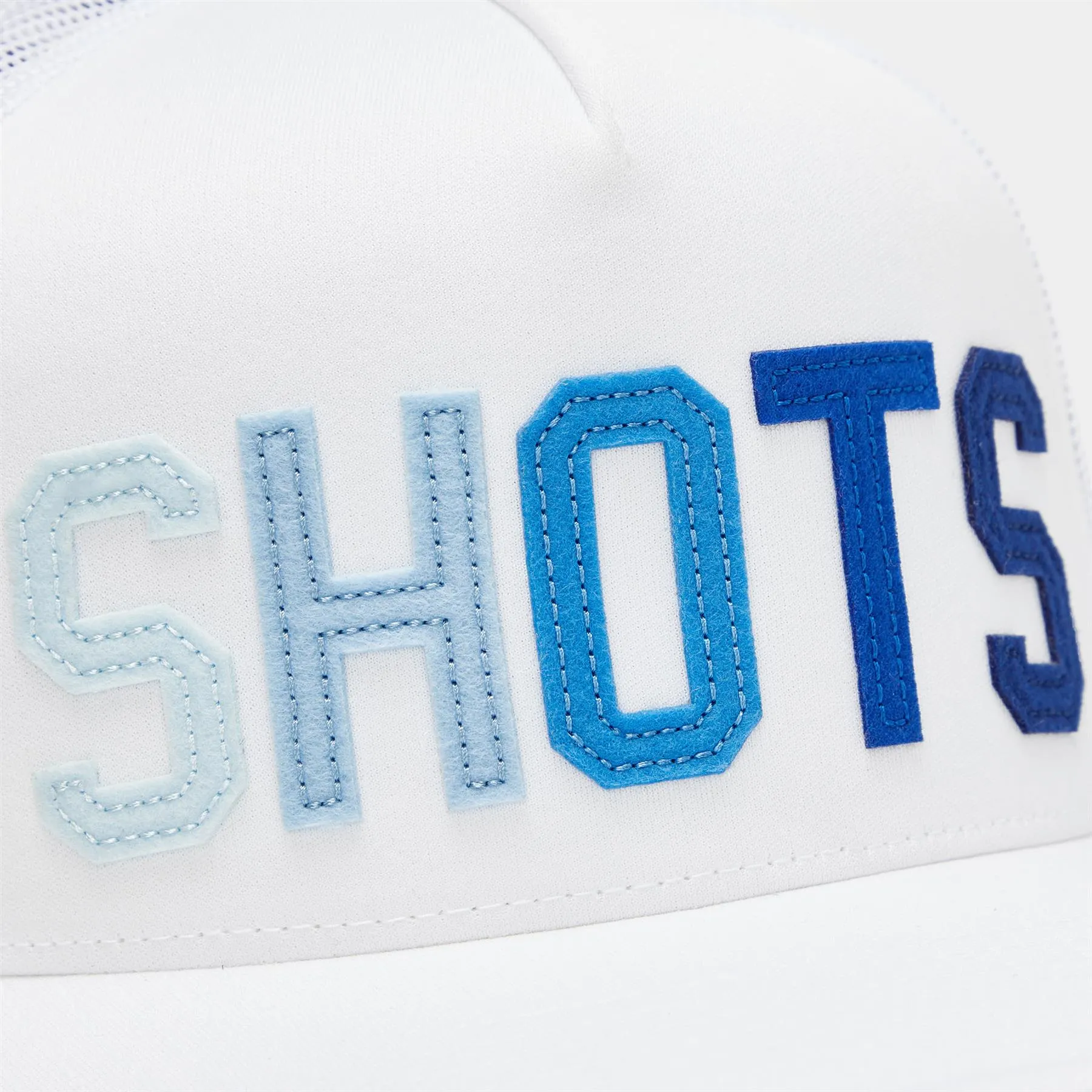 Shots Interlock Knit Trucker Hat Snow/Glory - AW24