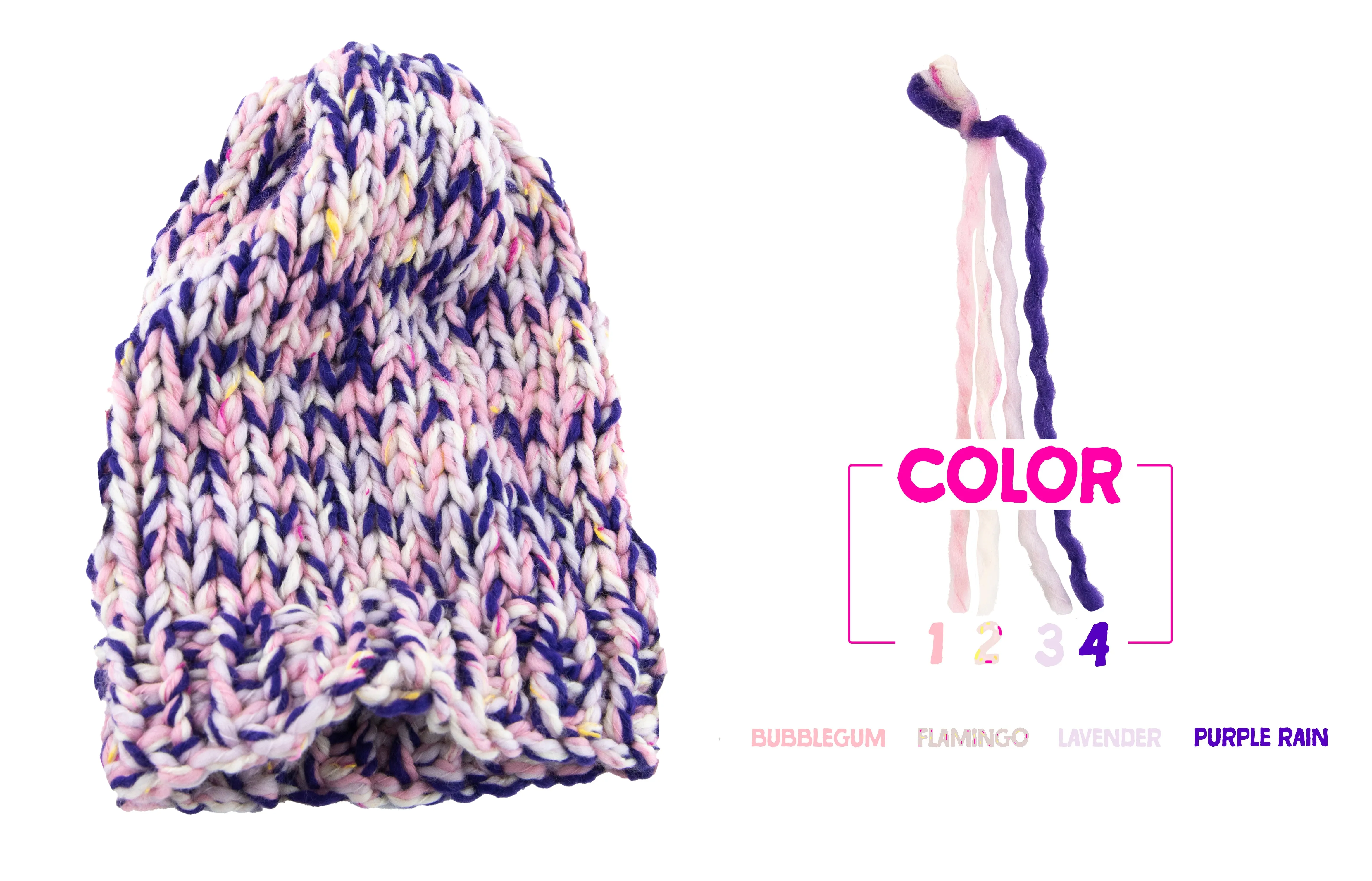 Snowy Beanie - Merino