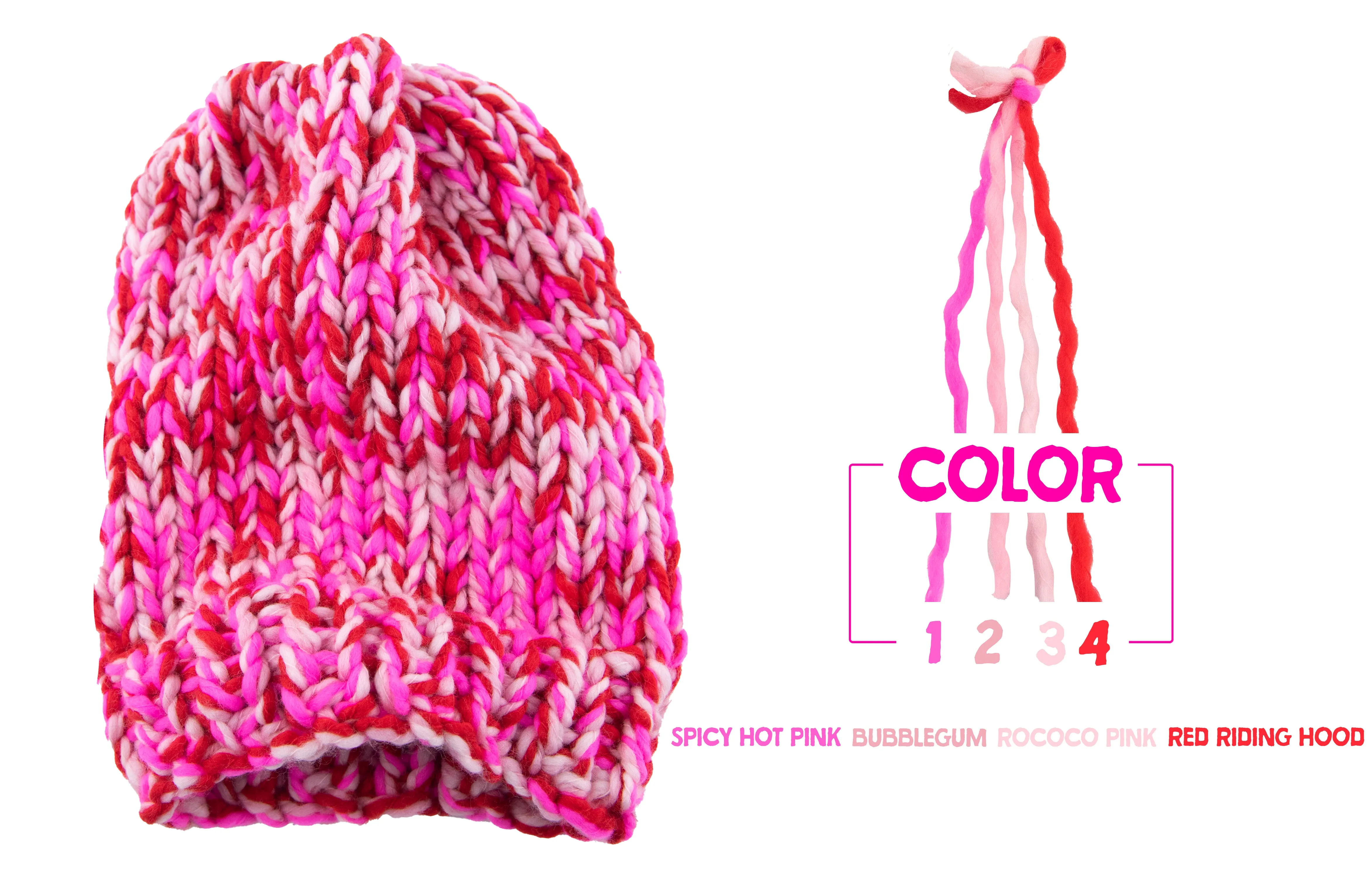 Snowy Beanie - Merino