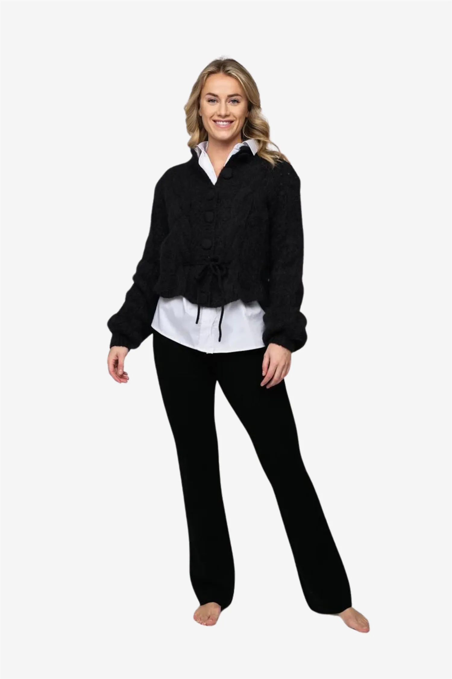 Sophia Chunky Cardigan Dark navy
