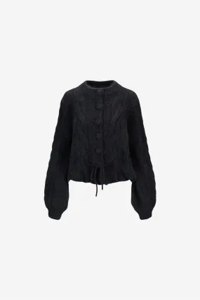 Sophia Chunky Cardigan Dark navy