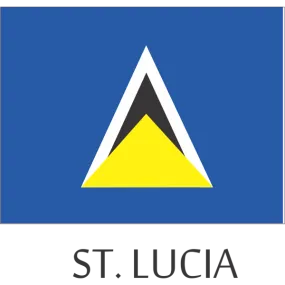 St. Lucia HH Sticker Decal