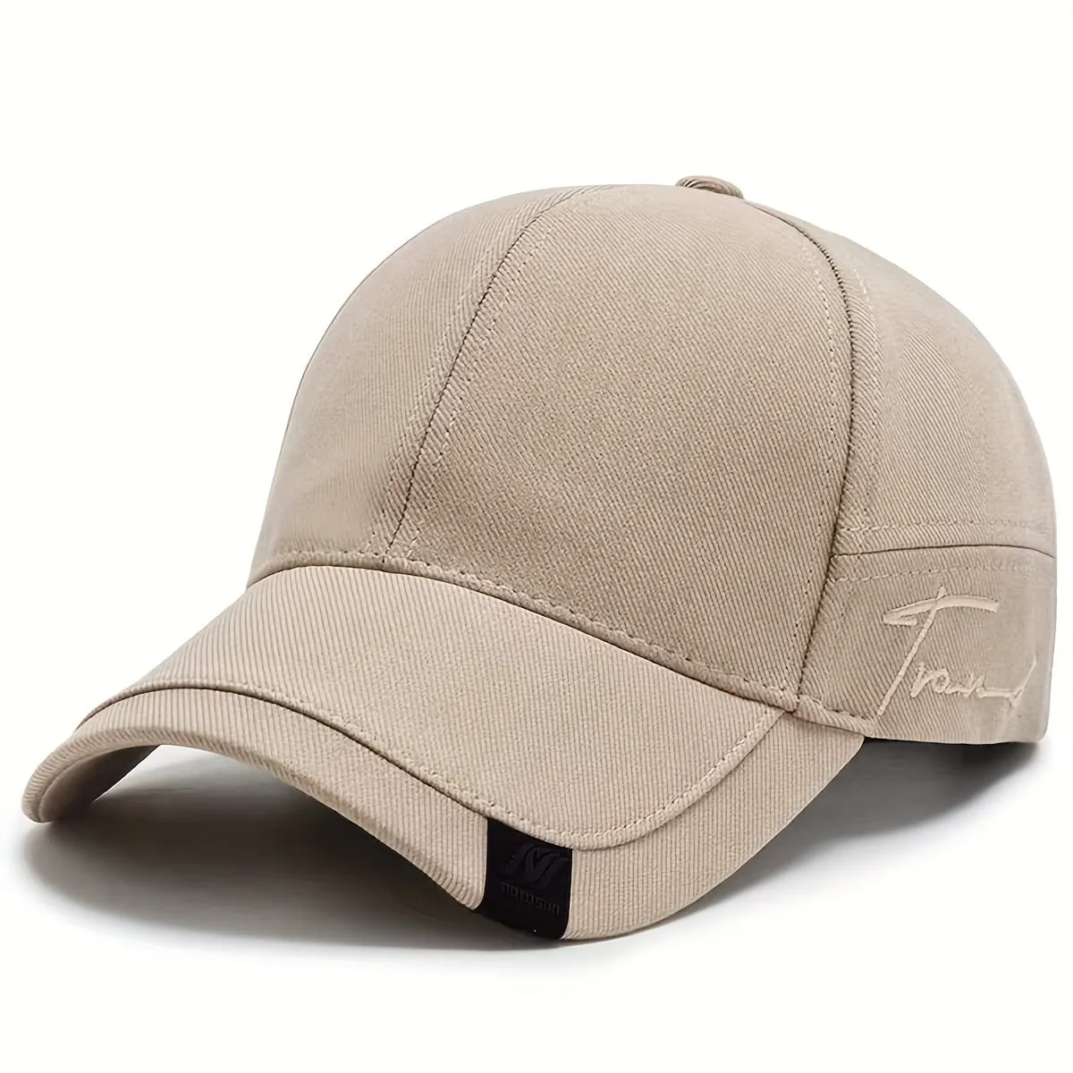 Stylish Men's Casual Baseball Cap – Durable Polyester Fiber, Comfort-Fit, Ideal Gift
