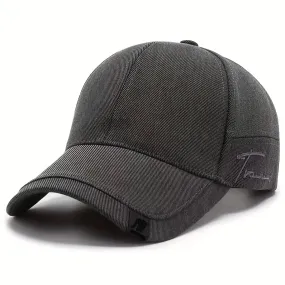 Stylish Men's Casual Baseball Cap – Durable Polyester Fiber, Comfort-Fit, Ideal Gift
